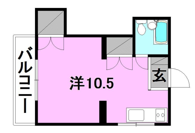 【梅岡ビルの間取り】