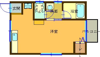 アイヒルズの間取り