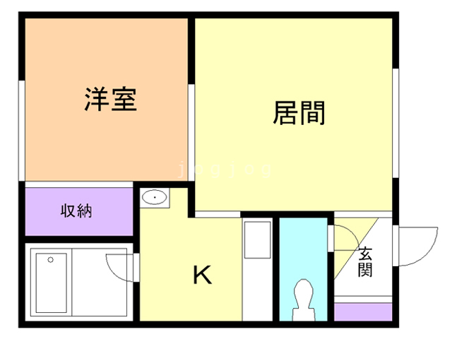 スクエアIIの間取り