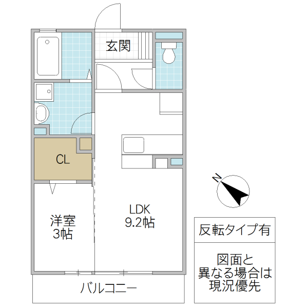 イーストファインヒルズの間取り