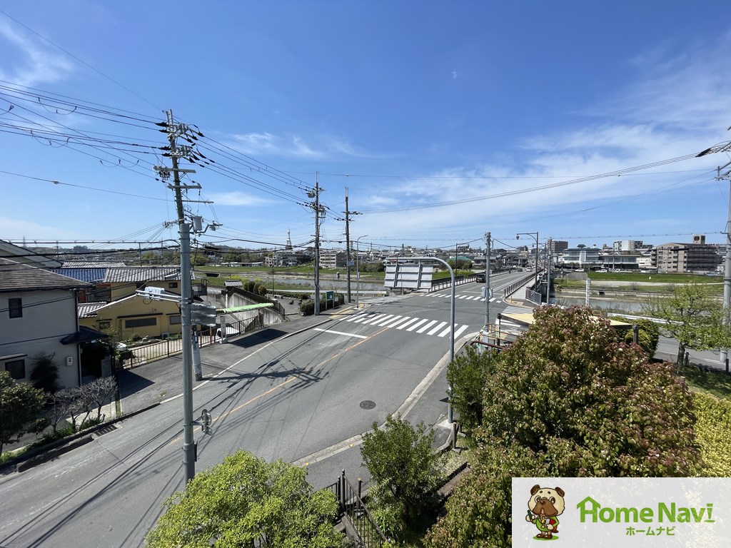 バルコニー　PLの花火がきれいに見えます。