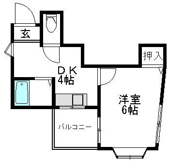 コーラルハイツの間取り