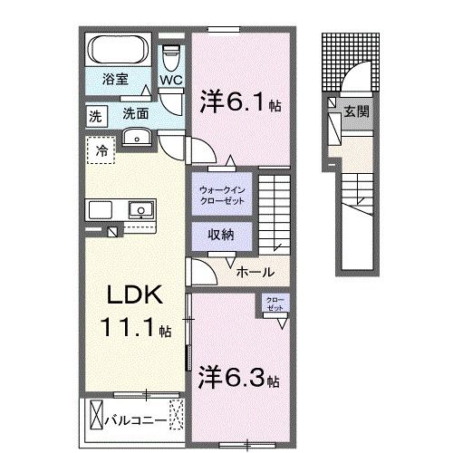 ｄｏｒａｄｏ　Ｔの間取り