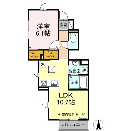 グランツ本郷台の間取り