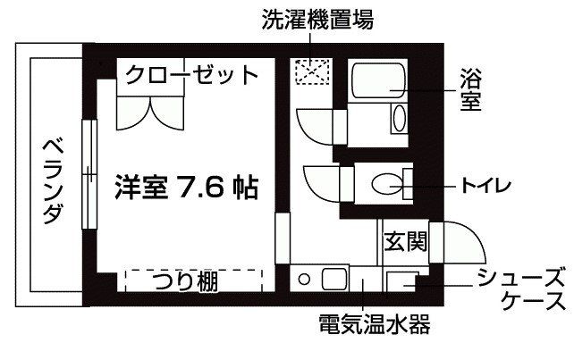 セーラム白石の間取り