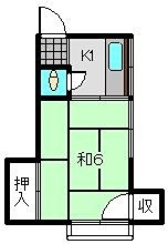 島崎荘の間取り