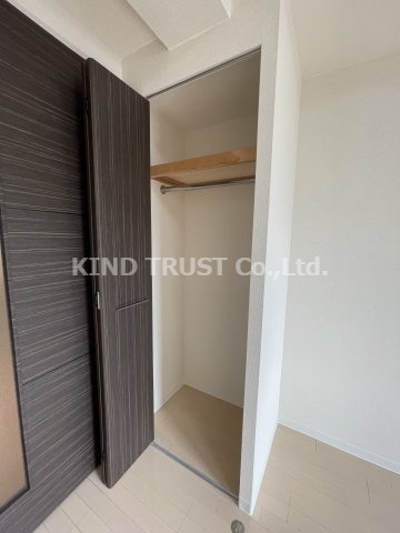 収納　たっぷりとした収納スペースです