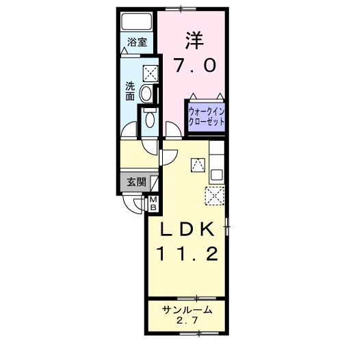 シルフィードの間取り