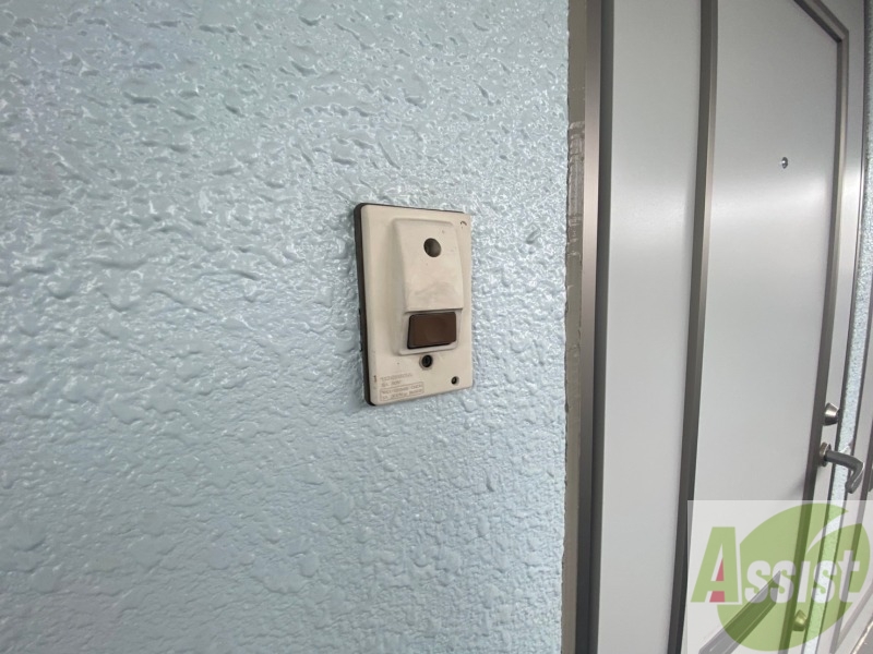 セキュリティ　インターホンで来客確認ができます。安心ですね。