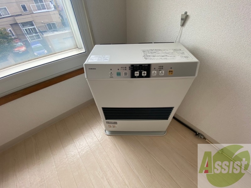 その他設備　灯油暖房がついており、寒い日も安心です！