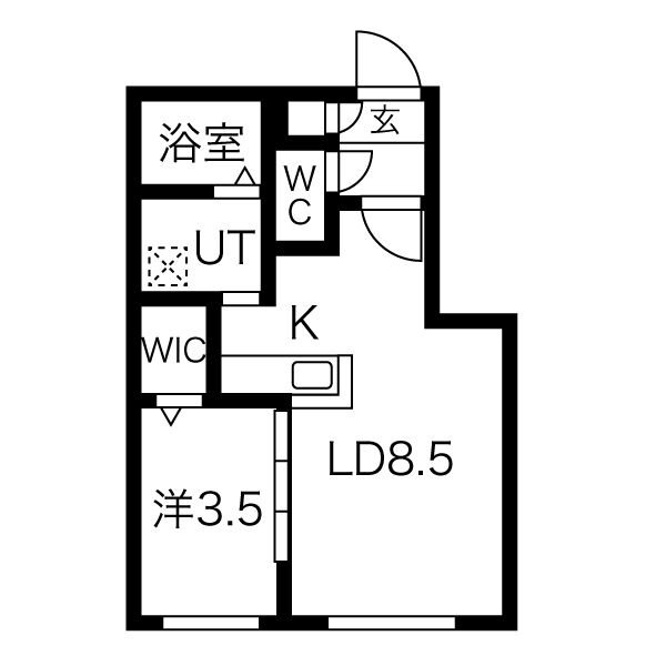 Ｇｒａｎｄ　Ｏｎｅ　Ｓａｐｐｏｒｏの間取り