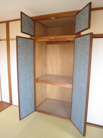 収納　十分な収納スペースがあります