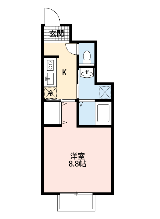 プレンズタウン石ノ戸の間取り