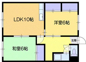 アムクレスト文京の間取り