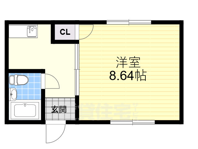 OHS瓦屋町ビルの間取り