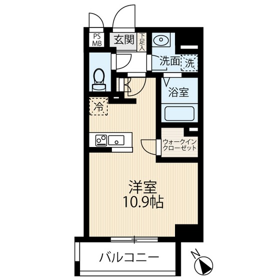 ＬＩＢＴＨ前島IIの間取り