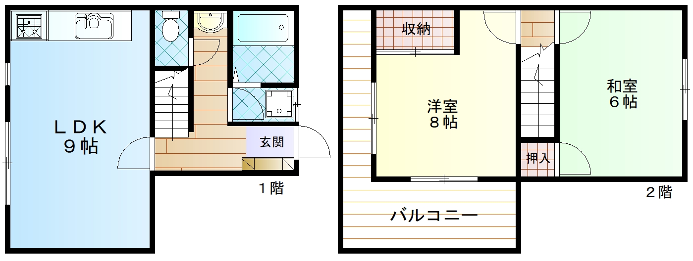 ニスクハイムの間取り