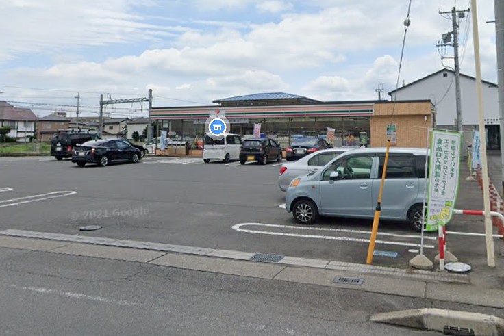 コンビニ　セブンイレブン高崎塚沢店（コンビニ）まで574m