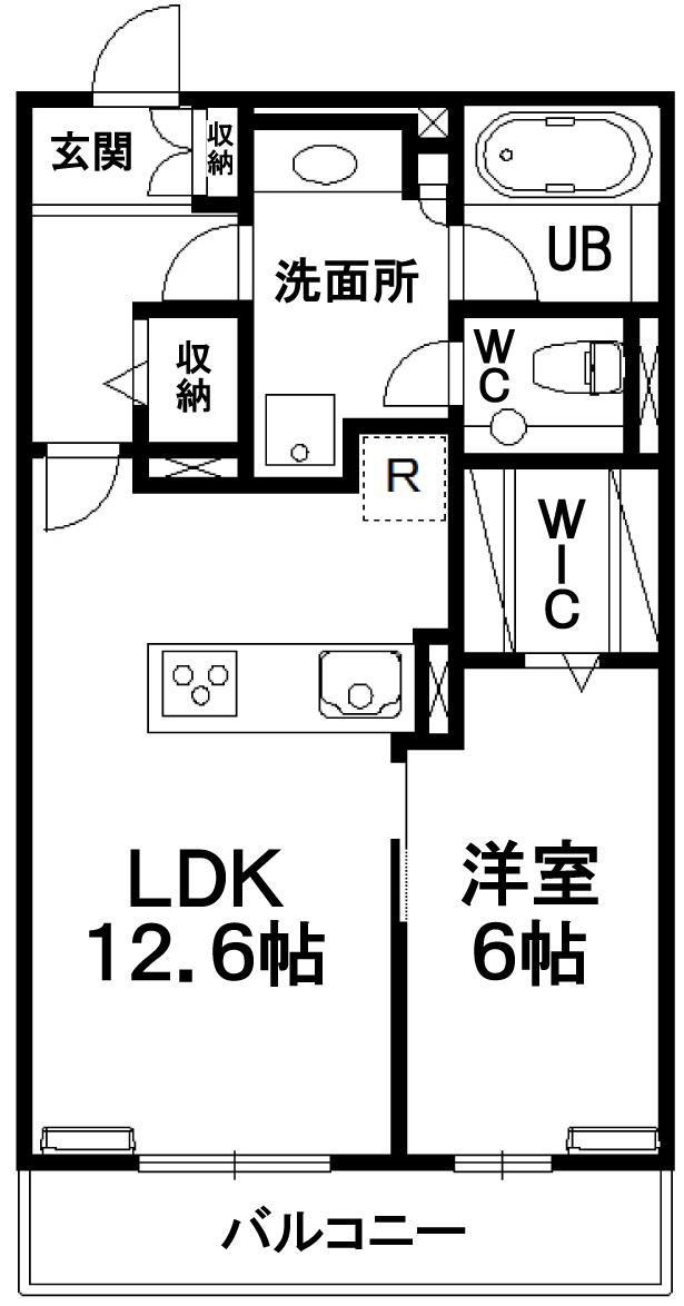 ヒルズレジデンシャルＤ２０の間取り