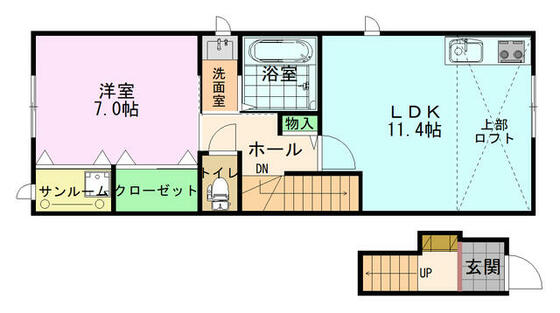 リベルテの間取り