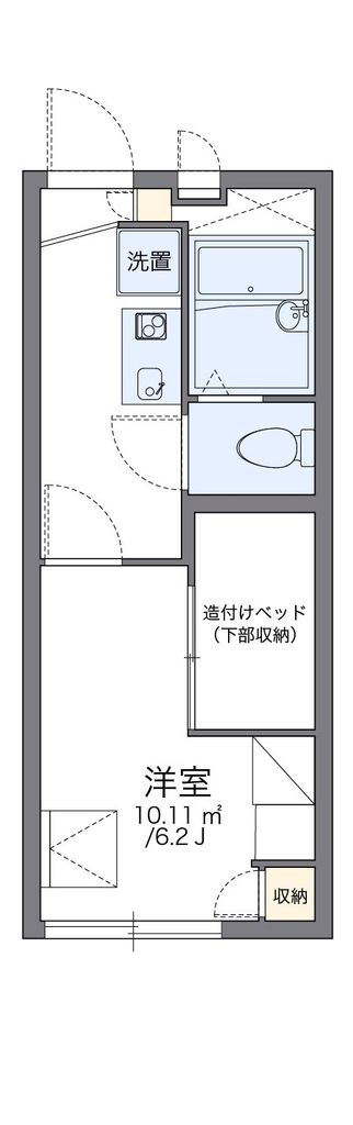 レオパレスＭ＆Ｓの間取り