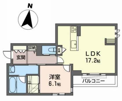 K-cratの間取り