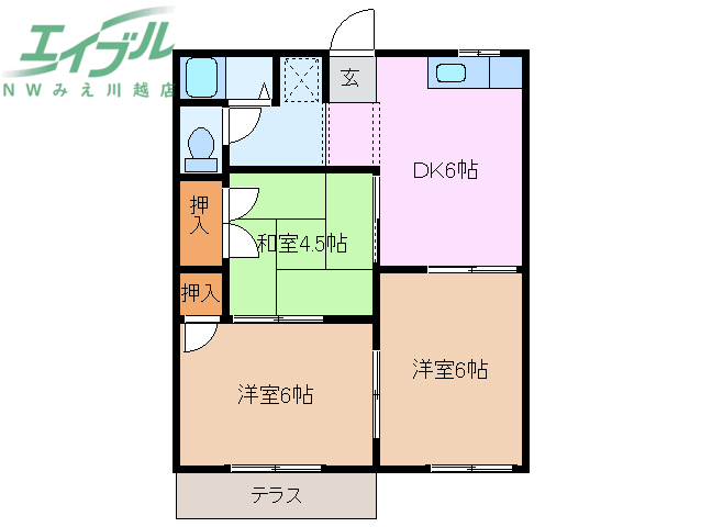 タウニーパインツリーの間取り