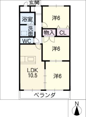 エトワール霞の間取り