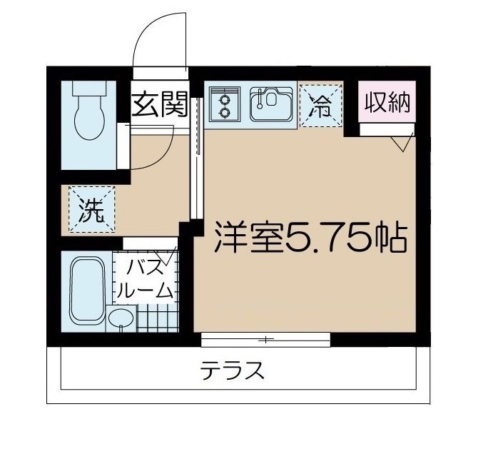 草加市高砂のマンションの間取り