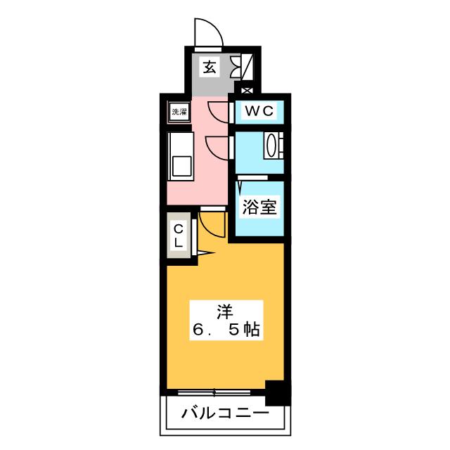 プレサンスＴＨＥ新栄の間取り