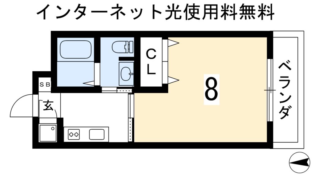 フラットウェルスの間取り