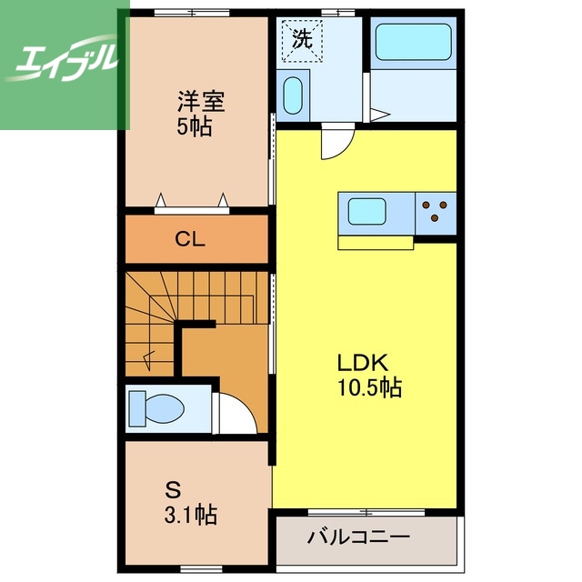 エスカレントみやきIIIの間取り