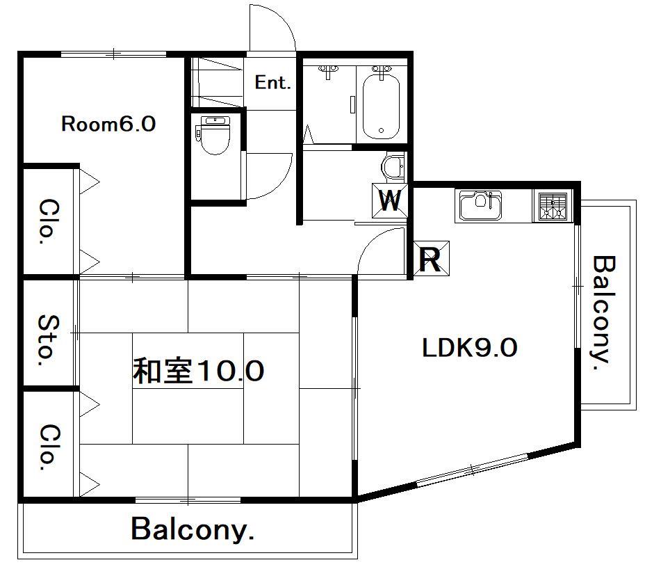 シャル夢館本尾の間取り