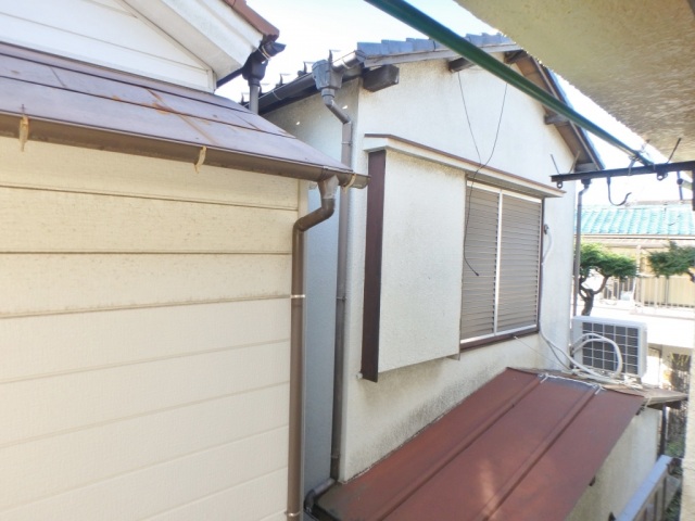 眺望　前面建物あり。