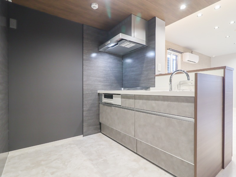 キッチン　図面と現状に相違がある場合には現状を優先