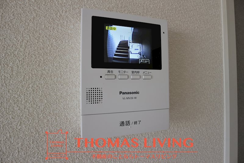 セキュリティ　モニター付きインターフォン