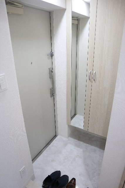 玄関　スッキリまとまった玄関です