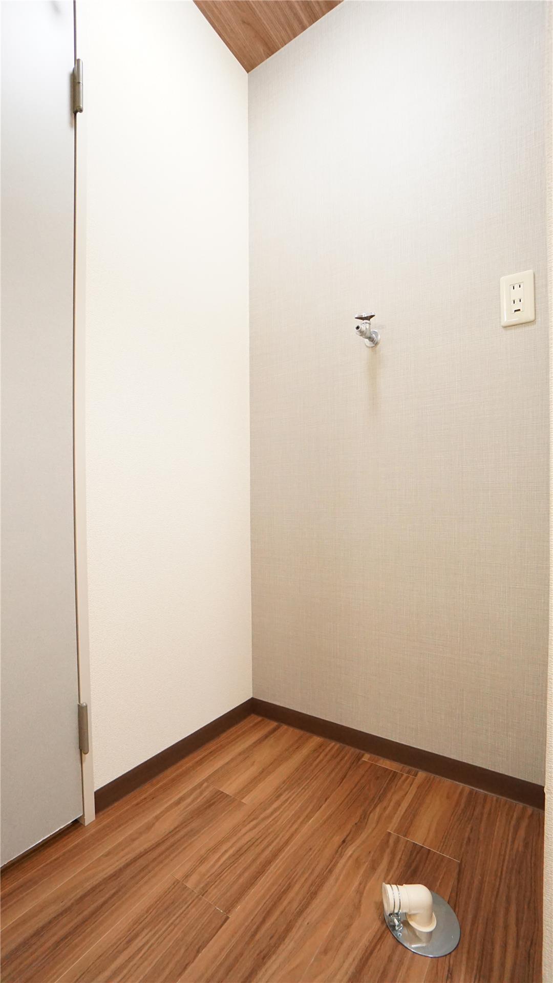 洗面設備　洗濯機置場