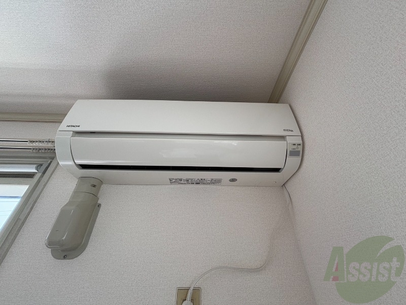 その他設備　エアコンが付いているので暑い日でも快適に過ごせます。