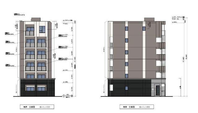 建物外観　完成予想図
