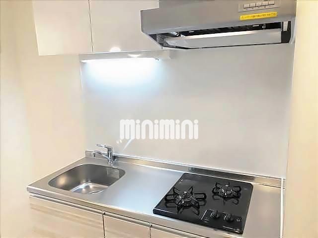 キッチン　二口ガスコンロのキッチンです。