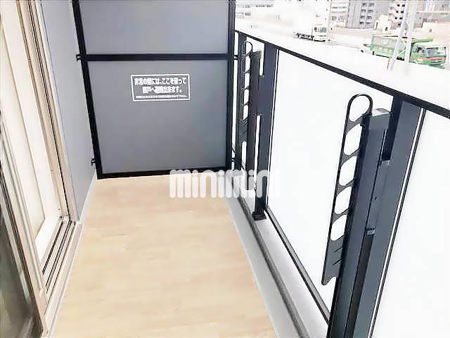 バルコニー　西向きのベランダです。
