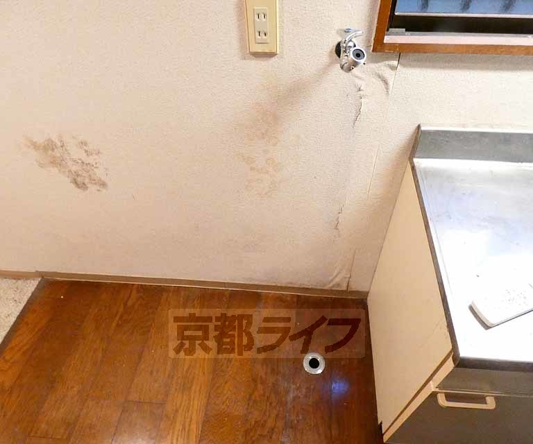 その他設備　洗濯機が置けます。