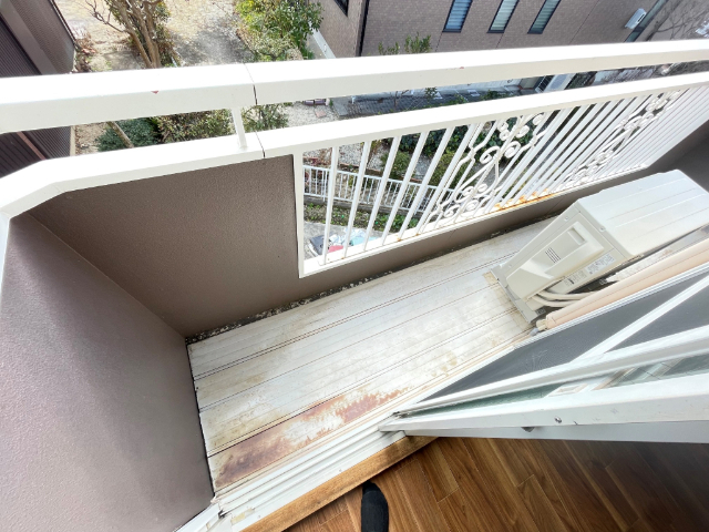 バルコニー　南向きのベランダです。