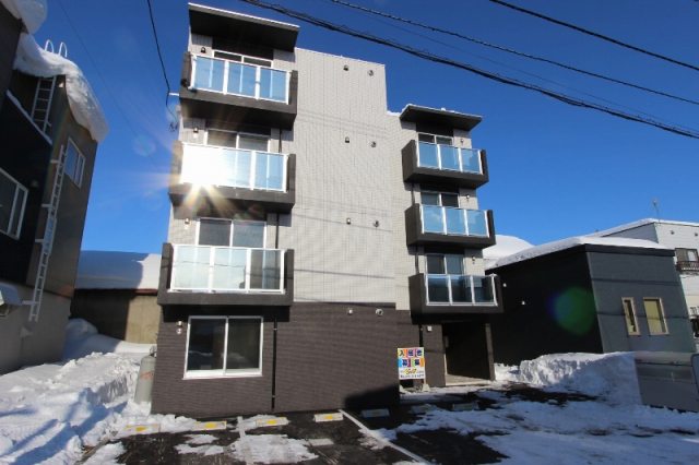 建物外観　インターネットが無料で利用可能なマンションです♪