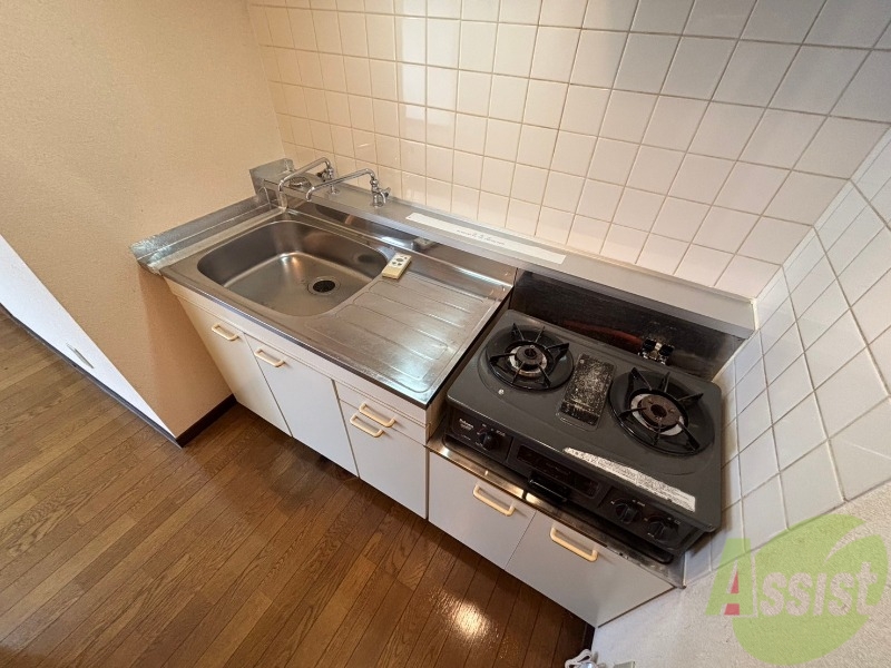 キッチン　キッチンはスペースも広々していて使いやすそうですよ！