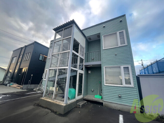 建物外観　石狩郡当別町北栄町「グレイス北栄」