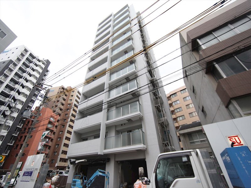 建物外観　外観　オートロック　宅配ＢＯＸ　防犯カメラ　外壁タイル張り