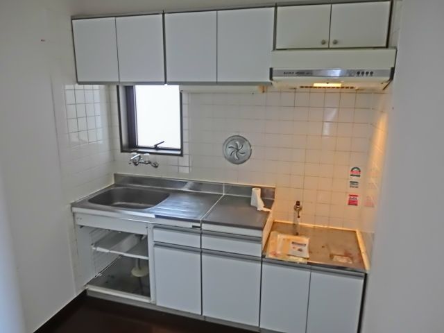 キッチン　２口コンロ設置可　キッチン