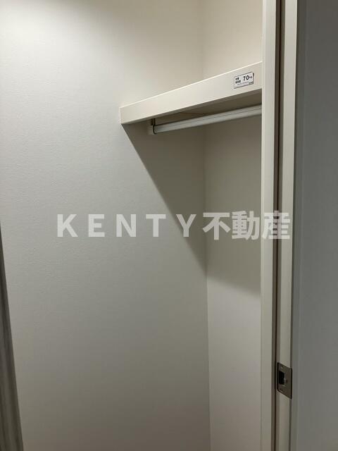 収納　大きなスペースがあり、収納には困りません